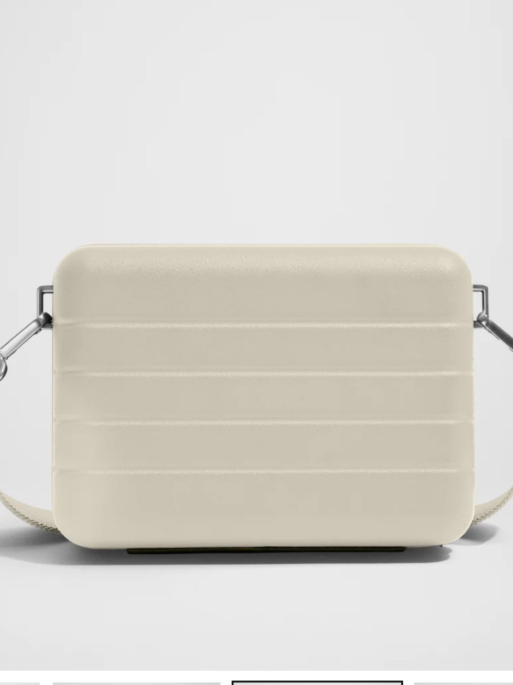 NWT AWAY “THE MINI CROSSBODY” in SALT WHITE - Picture 3 of 7